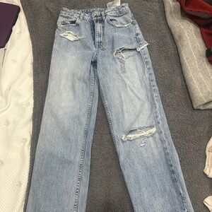 KSubi size 24 jeans 
Light medium wash blue Jeans